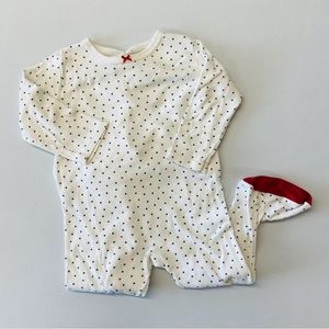 Petit Bateau Heart Sleeper